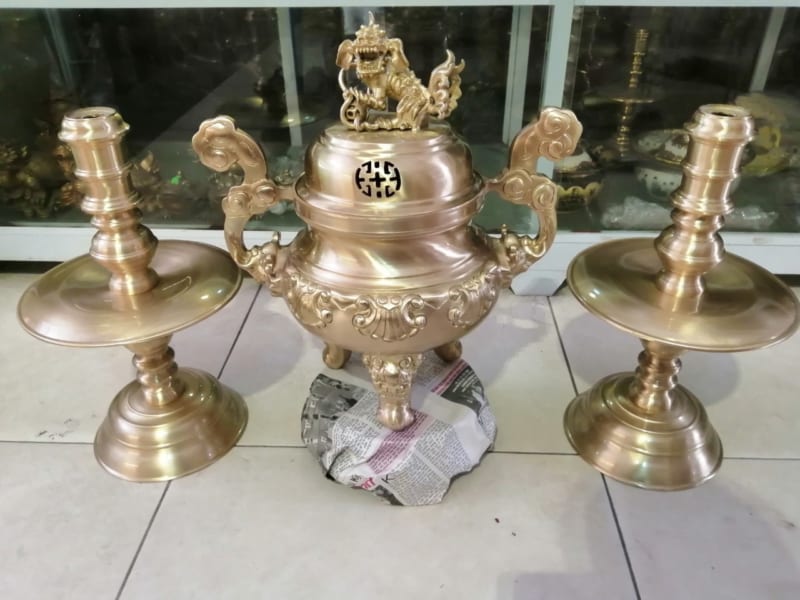 Đồ thờ cúng bằng đồng HH-0012
